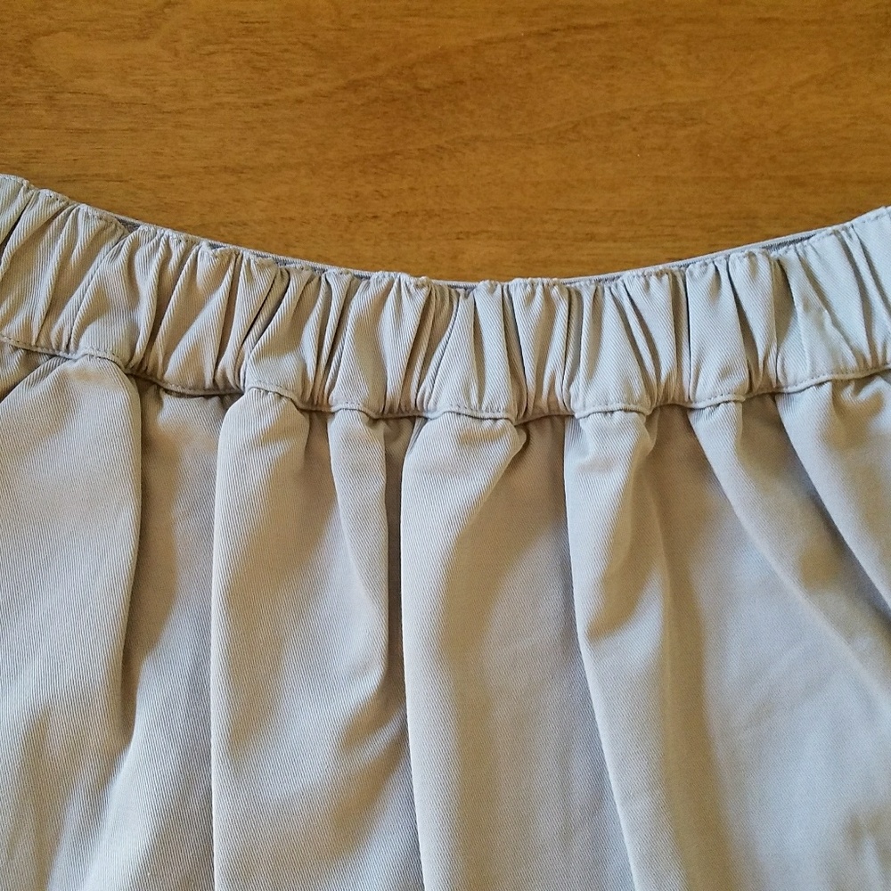 Girls medium skorts (khaki & navy) - Slazenger - Picture 3 of 8